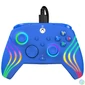 Kép 1/7 - PDP 049-024-BL Afterglow Wave Xbox Series X|S/Xbox One/PC vezetékes RGB LED kék kontroller