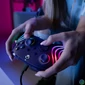 Kép 7/7 - PDP 049-024-PR Afterglow Wave Xbox Series X|S/Xbox One/PC vezetékes RGB LED lila kontroller