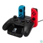 Kép 1/8 - PowerA 1525991-01 Nintendo Switch/Lite/OLED Charging Base fekete kontroller töltőállomás