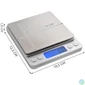 Kép 7/7 - Ruhhy 2kg-ig digitális ékszer és konyhai mérleg