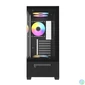 Kép 2/5 - RAIDMAX i802 fekete (táp nélküli) ATX ház