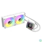 Kép 1/6 - RAIDMAX DIGITAL LD240 ARGB WHITE LCD kijelzős vízhűtés