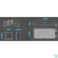 Kép 5/6 - RAIDMAX DIGITAL LD240 ARGB WHITE LCD kijelzős vízhűtés