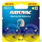 Kép 4/4 - RAYOVAC 10AU-6MFAS BLI8 hallókészülék elem