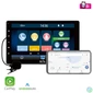 Kép 1/6 - SAL VB X1000 9" USB/microSD/Bluetooth/AUX/AM/FM smart autóhifi fejegység