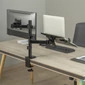 Kép 7/9 - Sbox LCD-LM01-2 13"-27" asztali laptop és monitor tartó konzol