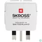 Kép 2/2 - SKROSS csatlakozó átalakító az Egyesült Királyságba, beépített USB töltővel