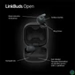 Kép 14/16 - Sony WF-L910 Linkbuds Open True Wireless Bluetooth fekete fülhallgató