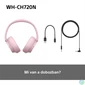 Kép 11/11 - Sony WHCH720NP Bluetooth zajszűrős rózsaszín fejhallgató