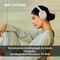 Kép 9/11 - Sony WHCH720NP Bluetooth zajszűrős rózsaszín fejhallgató
