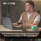 Kép 9/13 - Sony WFC710 True Wireless Bluetooth zajszűrős fekete fülhallgató