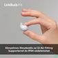 Kép 7/15 - Sony WF-LS910N Linkbuds Fit zajszürős True Wireless Bluetooth rózsaszín fülhallgató