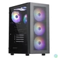 Kép 1/5 - Spire G15 fekete (táp nélküli) ablakos ITX ház