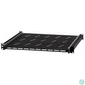Kép 2/5 - Stalflex RSR19-1U-350B 19" 1U 350mm mély fekete kihúzható polc