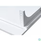 Kép 7/8 - Stalflex CR19-2U-130-W 19" 2U 130 mm mély fehér fém ajtós fém szekrény