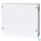 Kép 4/8 - Stalflex CR19-2U-130-W 19" 2U 130 mm mély fehér fém ajtós fém szekrény