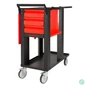Kép 3/3 - Stalflex WT-3D-TIG-R 3 piros fiókos szerelőkocsi