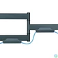 Kép 7/8 - Stansson WM-2343-5-5 23"-43" teljes mozgástartományú fali TV konzol