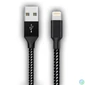 Kép 2/2 - Stansson MFI 2m USB - Lightning fonott kábel