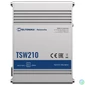 Kép 4/8 - Teltonika TSW210 8x GbE LAN 2x SFP port nem menedzselhető switch