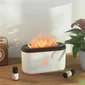 Kép 4/7 - TOO HMF-AD-123-W aromaterápiás diffúzor és párásító lángeffektussal