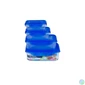Kép 1/5 - TOO KT-074 4db-os szett 250+500+900+1500ml-es téglalap alakú ételtároló doboz szett