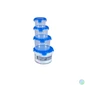 Kép 1/3 - TOO KT-075 4db-os 300+650+1200+2000ml-es kerek alakú ételtároló doboz szett