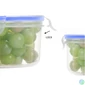 Kép 3/7 - TOO KT-142 5 db-os kerek ételtároló doboz szett 400ml+800ml+1.500ml+2.300ml+3.600ml