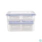 Kép 3/4 - TOO KT-143 10db-os ételtároló doboz szett, 4x180ml, 4x400ml, 1x1.500ml, 1x4.200ml