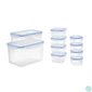 Kép 4/4 - TOO KT-143 10db-os ételtároló doboz szett, 4x180ml, 4x400ml, 1x1.500ml, 1x4.200ml
