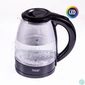 Kép 1/7 - TOO KE-800 1,8L-es fekete üveg vízforraló