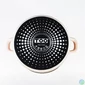 Kép 4/5 - TOO LINE ROSE 5,5 literes, 24cm átmérő, 12cm magasságú lábas (fazék) üveg fedővel