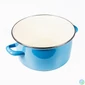 Kép 3/5 - TOO LINE BLUE 2,9 literes, 20cm átmérő, 10cm magasságú lábas (fazék) üveg fedővel