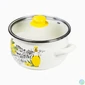 Kép 1/5 - TOO BELLY OLIVE 3,8 literes, 20cm átmérő, 13cm magasságú lábas (fazék) üveg fedővel