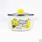Kép 5/5 - TOO BELLY OLIVE 4,8 literes, 22cm átmérő, 14cm magasságú lábas (fazék) üveg fedővel