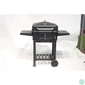 Kép 3/8 - TOO BG-200B fekete BBQ faszenes grillkocsi két oldalsó asztallal