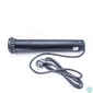 Kép 2/2 - TOO PPS-312-3B IP20 3x 2P+F, 2x USB-A, motorikus, fekete asztalba süllyeszthető elosztó
