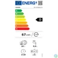 Kép 5/5 - Toshiba DW-10F2EE(S) inox, programok száma: 6, keskeny szabadonálló, 10 terítékes mosogatógép 