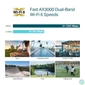 Kép 3/16 - TP-Link EAP650-Outdoor AX3000 Dual-Band Wi-Fi 6 kültéri Vezeték nélküli Gigabit Access Point