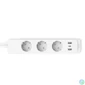 Kép 1/7 - TP-Link Tapo P300 2db USB-A/1db USB-C fehér okos Wi-Fi-s túlfeszültségvédő hosszabbító