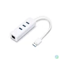 Kép 1/3 - TP-Link UE330 3portos fehér USB 3.0 HUB