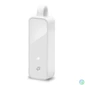 Kép 1/3 - TP-Link UE300 Gigabit Ethernet-USB 3.0 fehér átalakító adapter