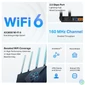Kép 4/8 - TP-Link Archer AX55 Pro AX3000 fekete multi-Gigabit Wi-Fi 6 router