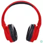 Kép 2/3 - Trevi DJ 601 M piros mikrofonos sztereó fejhallgató