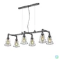 Kép 1/2 - TRIO 307000688 GOTHAM 6 x E27 antik ezüst többágú függeszték