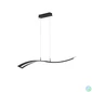 Kép 1/2 - TRIO 324610132 SALERNO 35W 3500lm 3000K fekete függesztett lámpatest