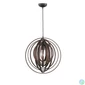 Kép 1/2 - TRIO 305900126 Boolan 60W barna függesztett lámpatest