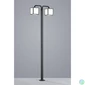 Kép 1/4 - TRIO 421560242 Cubango 15W 400lm 3000K E27 antracit oszlop lámpatest, kültéri 200cm