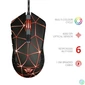 Kép 6/6 - Trust GXT 133 Locx fekete gamer egér