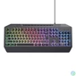 Kép 1/12 - Trust GXT836 Evocx HU vezetékes fekete gamer billentyűzet